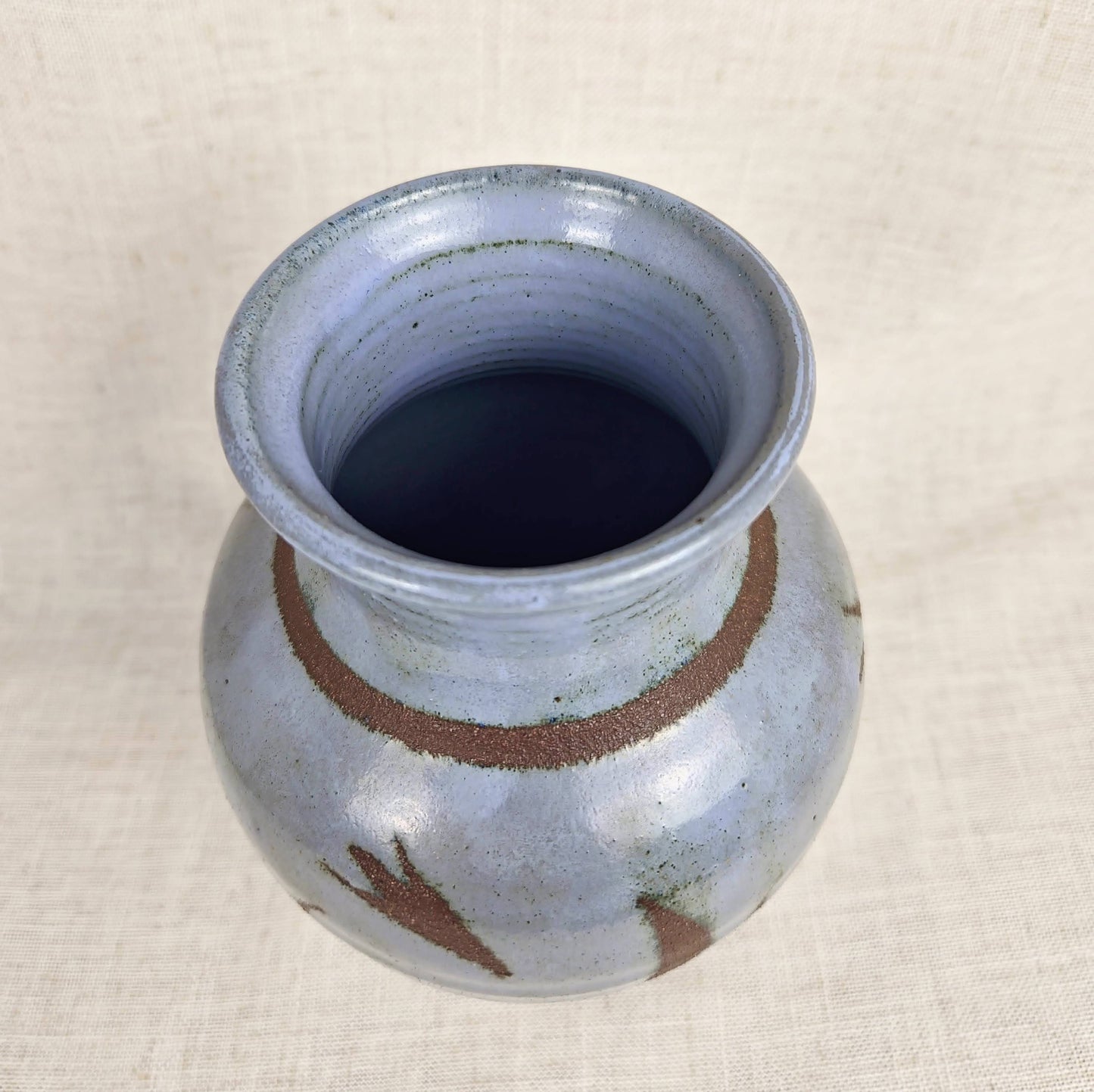 Breskin Studio Vase, 1981 | Hand-Thrown Ceramic with Earth-Toned Glaze | Collected Southwest Piece