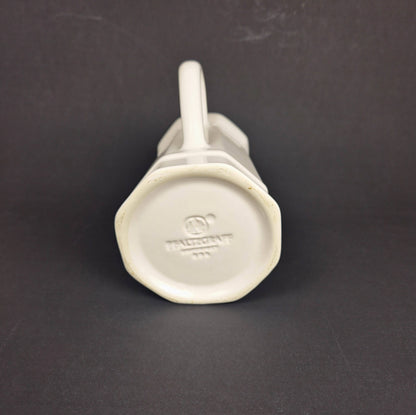 Vintage Pfaltzgraff Creamer Pitcher – Creamy White Stoneware – Ironstone Style Farmhouse Kitchen Accent