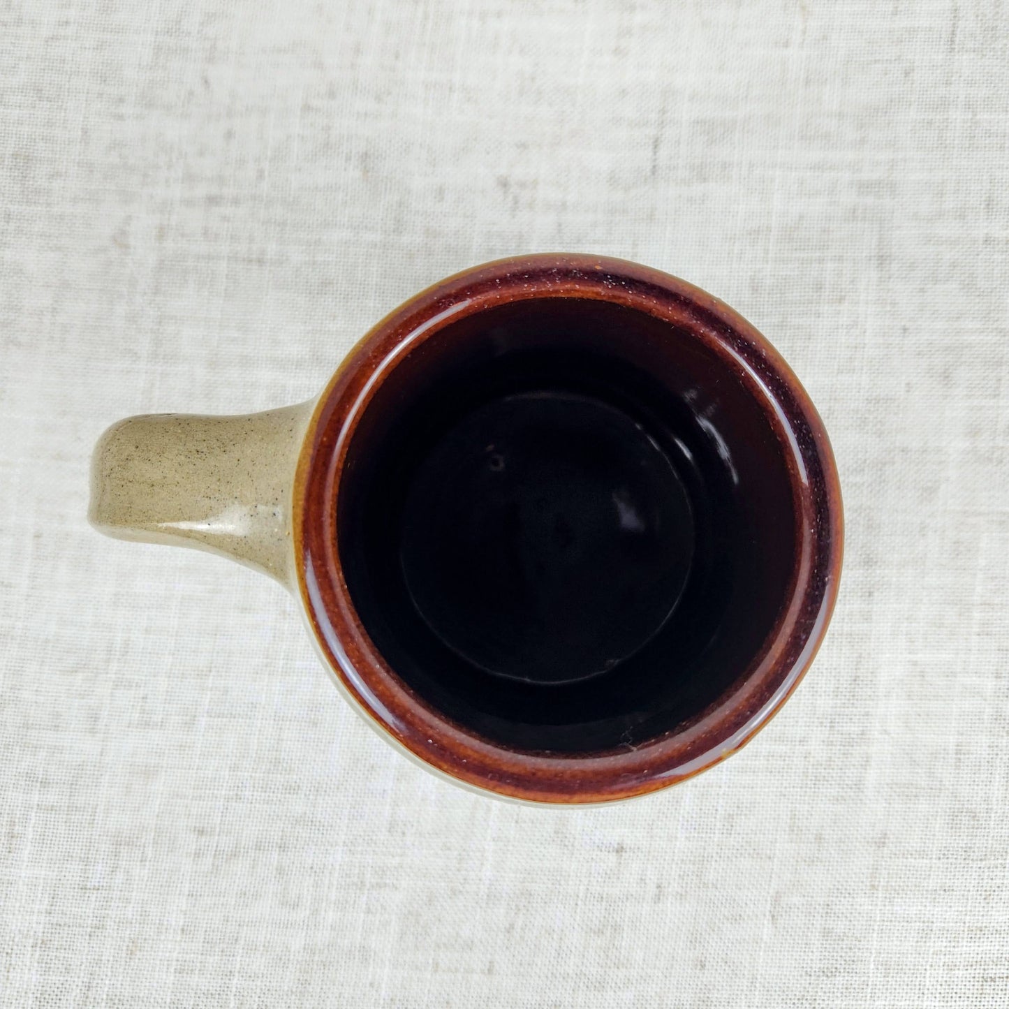 Vintage “Saddleback Oysters” Stoneware Mug | Rustic Coastal Crockery Vessel