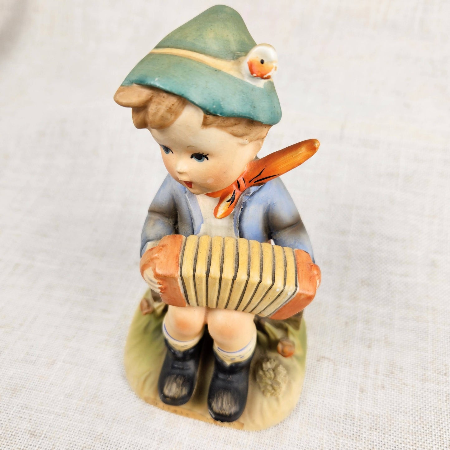 Erich Stauffer “Picnic Time” Boy & Girl Figurines | Vintage Japan Mid Century Pair