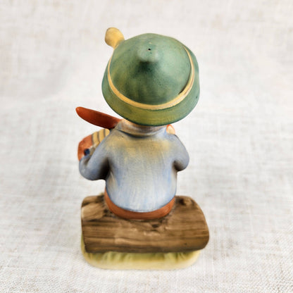 Erich Stauffer “Picnic Time” Boy & Girl Figurines | Vintage Japan Mid Century Pair