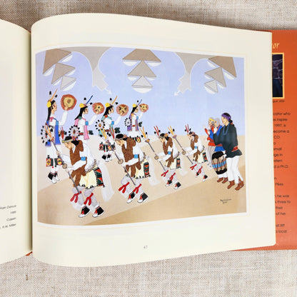 Pablita Velarde Framed Southwest Art Print & Companion Book Set | Native American Art Decor Collection
