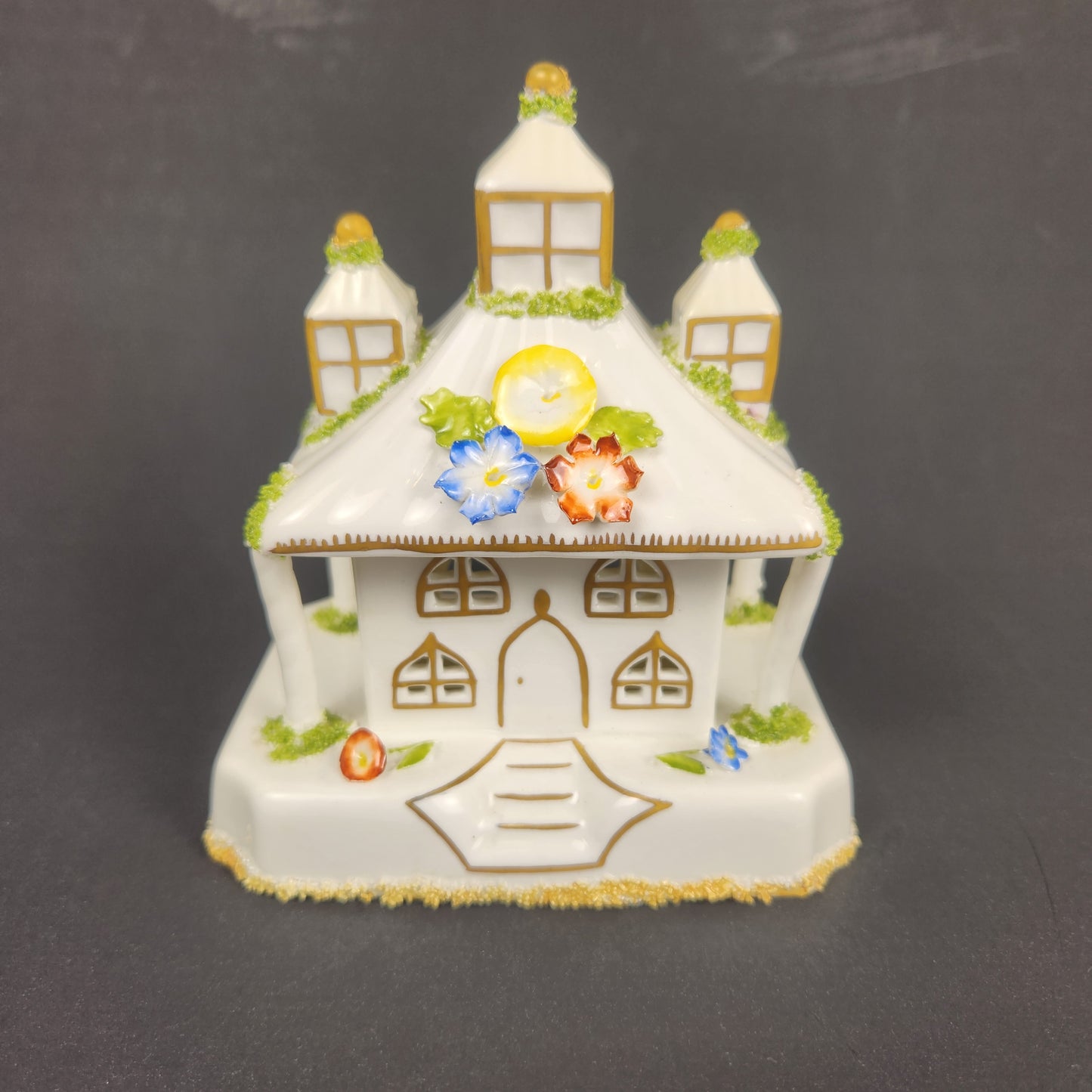 Vintage Coalport Park Lodge Bone China Cottage House Figurine | English Cottage Miniature