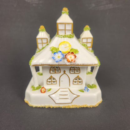 Vintage Coalport Park Lodge Bone China Cottage House Figurine | English Cottage Miniature