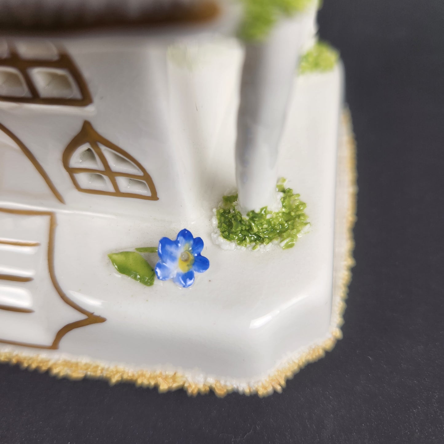 Vintage Coalport Park Lodge Bone China Cottage House Figurine | English Cottage Miniature