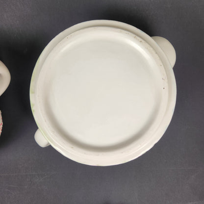 Taryn Reece Stacking Tea for One Set | Patchwork Teapot and Cup | Love & Hope Pastel Ceramic Tea Set