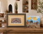 Pablita Velarde Framed Southwest Art Print & Companion Book Set | Native American Art Decor Collection